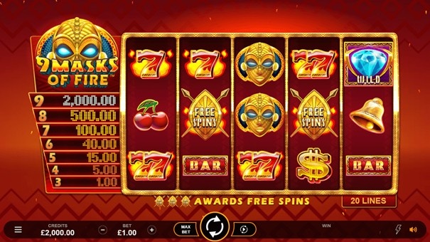 9 Masks of Fire Screenshot 3